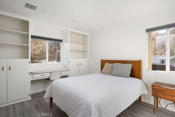 Bedroom, Home Office, Interior, Wood Texture Flooring
