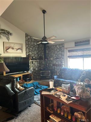 Fireplace, Interior, Living room, Stone Walls