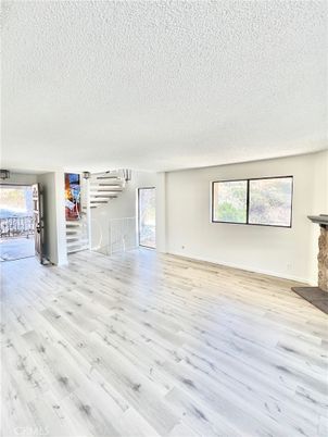 Empty room, Fireplace, Interior, Wood Texture Flooring