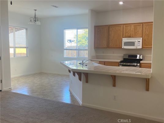 Interior, Kitchen, Recessed Lighting, Tile Countertops
