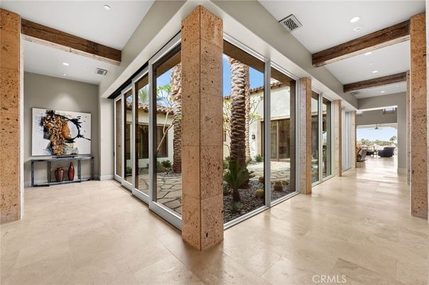 Interior, Recessed Lighting, Wooden Beams