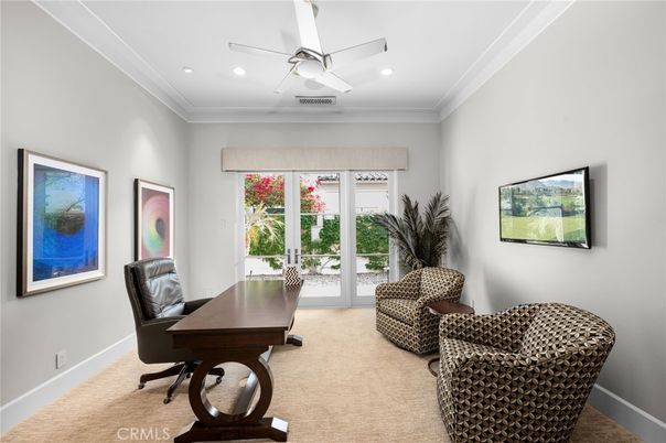 Home Office, Interior, Recessed Lighting