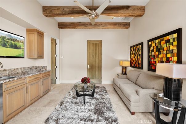 Interior, Living room, Wooden Beams