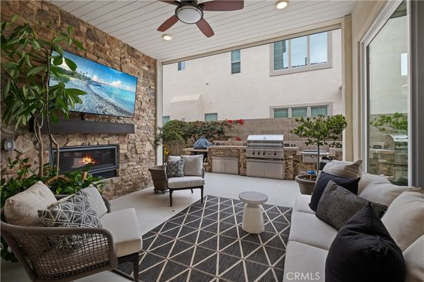 Fireplace, Interior, Living room, Stone Walls