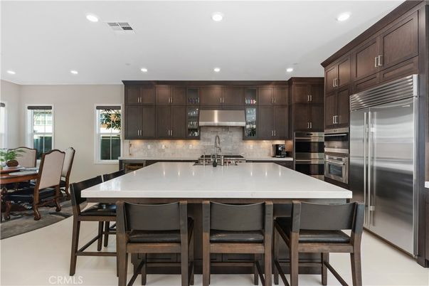 Dining room, Interior, Kitchen, Recessed Lighting, Stainless Steel Appliances