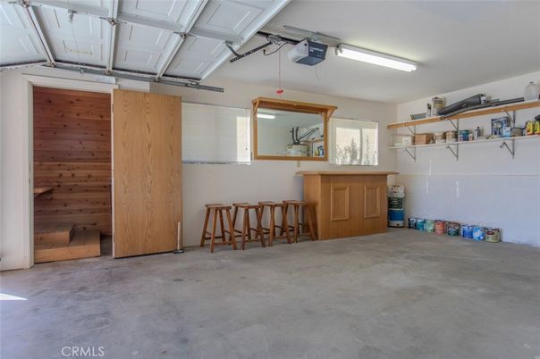Garage, Interior, Wooden Walls