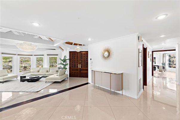 Chandelier, Interior, Living room, Recessed Lighting