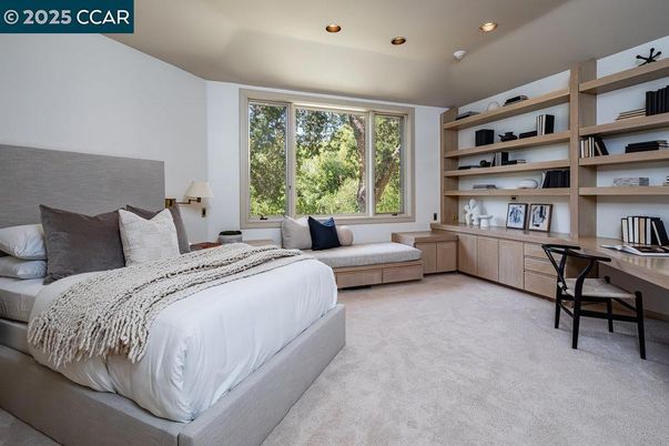 Bedroom, Home Office, Interior, Recessed Lighting