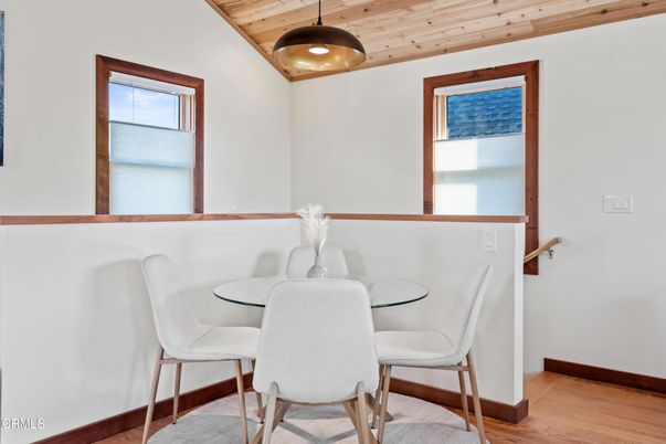 Dining room, Interior, Wooden Ceilings, Wood Texture Flooring