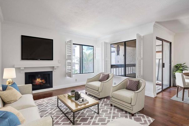 Fireplace, Interior, Living room, Wood Texture Flooring