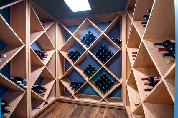 Interior, Wine Storage, Wood Texture Flooring