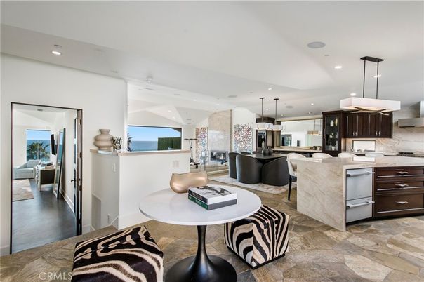 Dining room, Interior, Kitchen, Living room, Pendant Lights, Recessed Lighting, Stainless Steel Appliances, Water