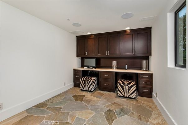 Home Office, Interior, Recessed Lighting