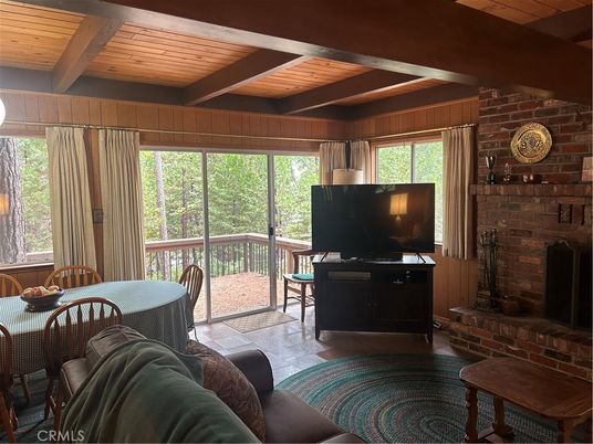 Interior, Living room, Stone Walls, Wooden Beams, Wooden Ceilings