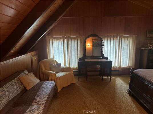 Interior, Living room, Piano, Wooden Beams, Wooden Ceilings, Wooden Walls