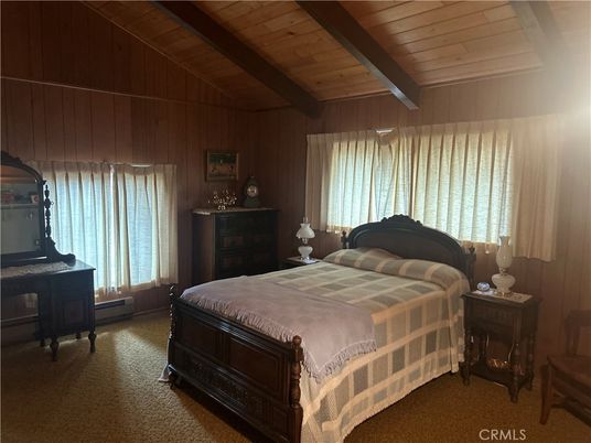 Bedroom, Interior, Wooden Beams, Wooden Ceilings, Wooden Walls