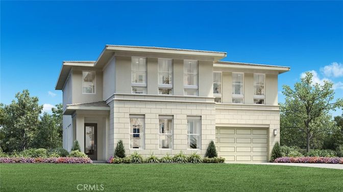 Attached, Exterior, Facade, Modern