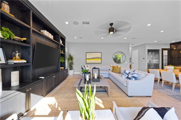 Dining room, Interior, Living room, Recessed Lighting