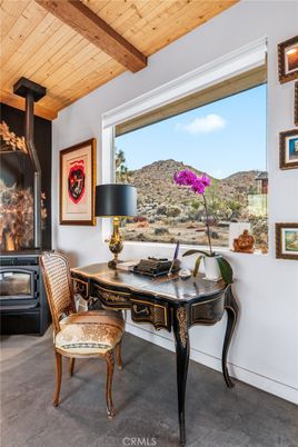 Home Office, Interior, Wooden Beams, Wooden Ceilings
