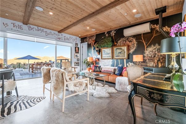 Interior, Living room, Recessed Lighting, Wooden Beams, Wooden Ceilings