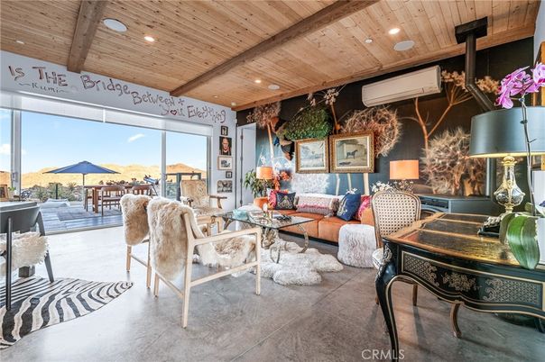 Interior, Living room, Recessed Lighting, Wooden Beams, Wooden Ceilings
