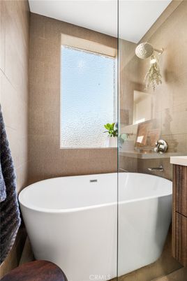 Bathroom, Free Standing Baths, Glass Shower, Interior