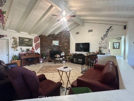 Fireplace, Interior, Living room, Stone Walls