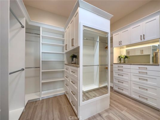 Interior, Walk-in Closets, Wood Texture Flooring