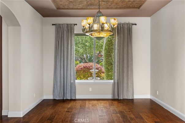 Chandelier, Interior, Wood Texture Flooring