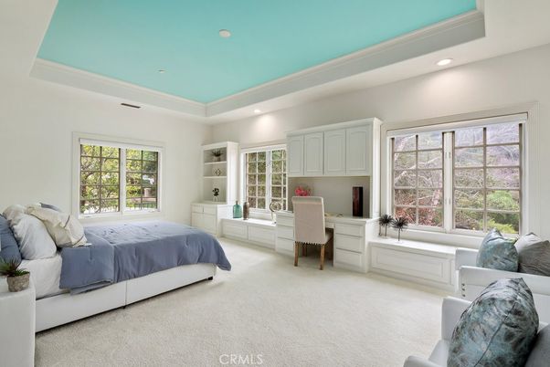 Bedroom, Home Office, Interior, Recessed Lighting