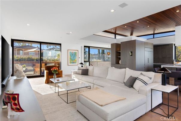 Interior, Living room, Recessed Lighting, Wooden Ceilings, Wood Texture Flooring