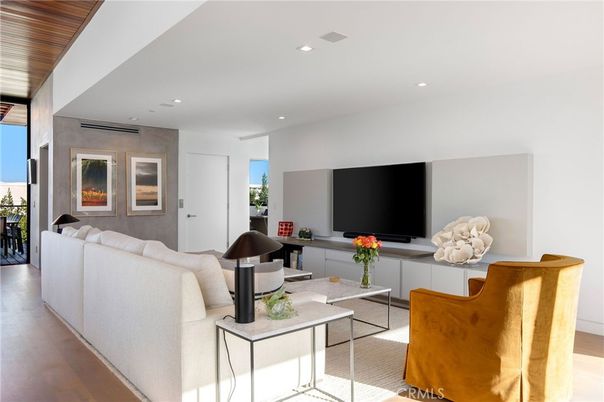 Interior, Living room, Recessed Lighting, Wooden Ceilings, Wood Texture Flooring