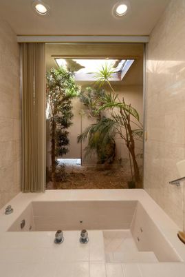 Bathroom, Interior, Recessed Lighting