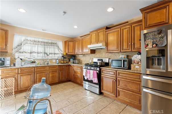 Interior, Kitchen, Recessed Lighting, Stainless Steel Appliances