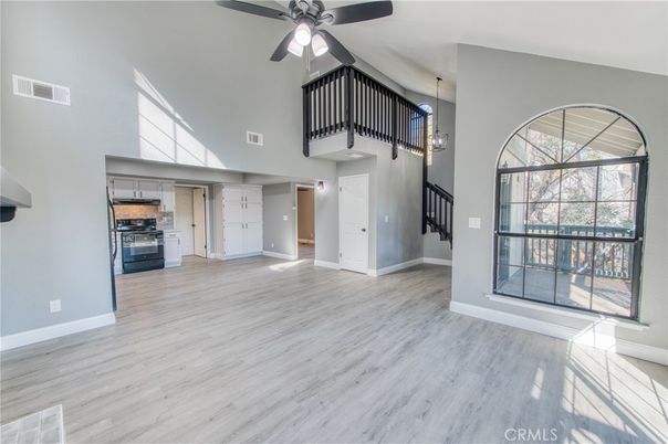 Interior, Kitchen, Pendant Lights, Wood Texture Flooring