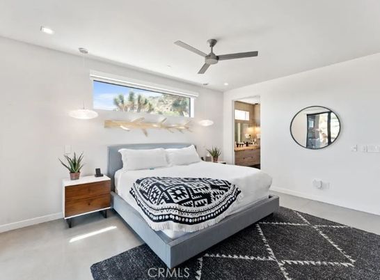 Bedroom, Interior, Pendant Lights, Recessed Lighting