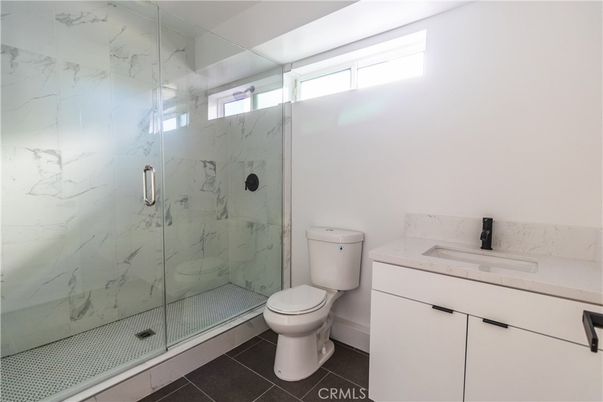 Bathroom, Glass Shower, Interior, Marble Walls