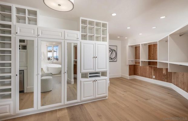 Interior, Recessed Lighting, Walk-in Closets, Wood Texture Flooring