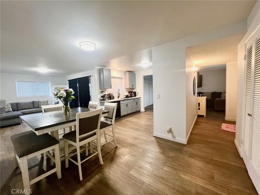 Dining room, Interior, Kitchen, Living room, Wood Texture Flooring