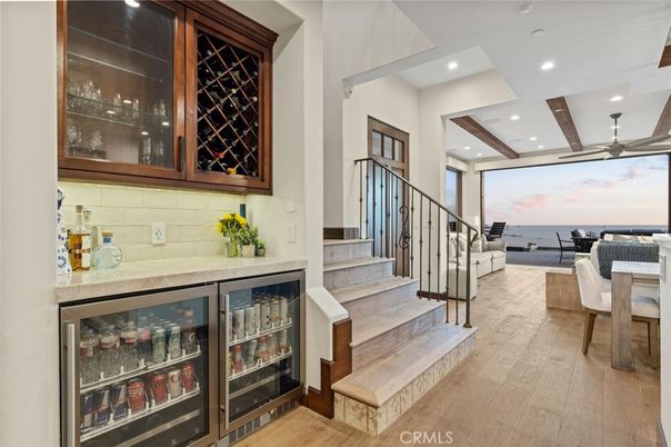 Interior, Recessed Lighting, Water, Wine Storage, Wood Texture Flooring
