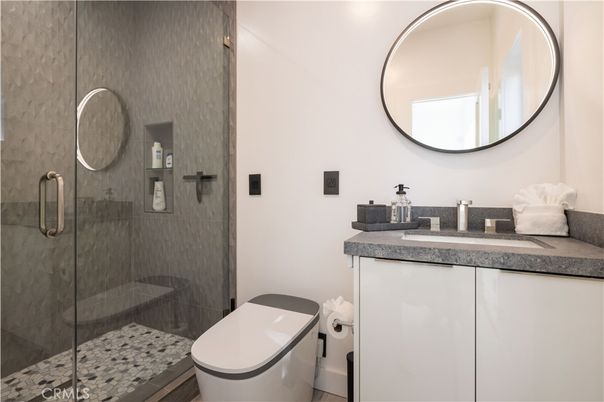Bathroom, Glass Shower, Interior