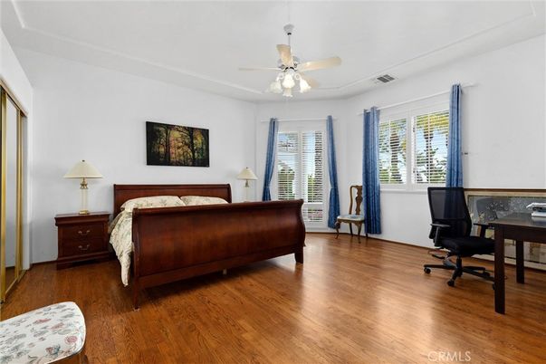 Bedroom, Home Office, Interior, Wood Texture Flooring