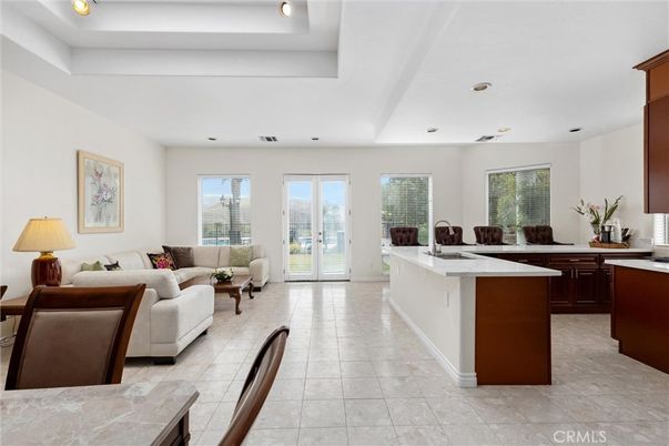 Interior, Kitchen, Living room, Recessed Lighting