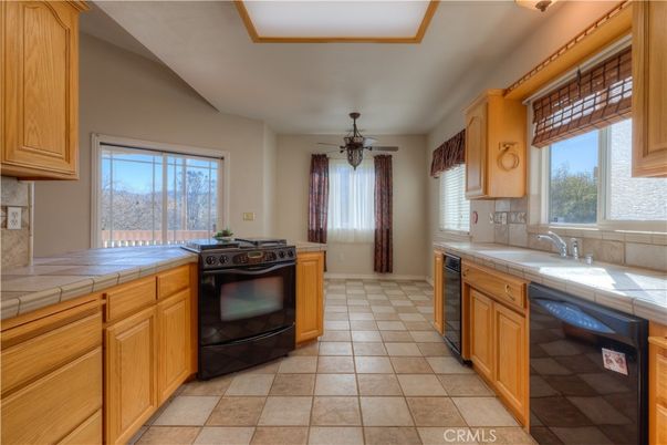 Interior, Kitchen, Tile Countertops