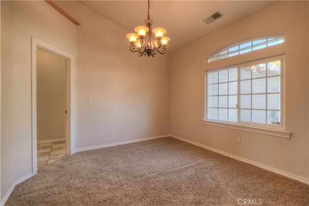 Chandelier, Empty room, Interior
