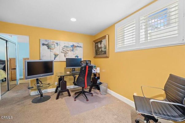 Home Office, Interior, Recessed Lighting