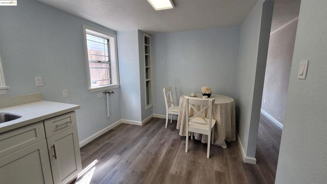 Dining room, Interior, Wood Texture Flooring