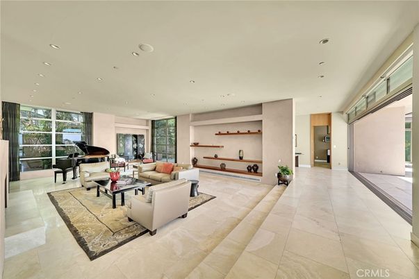 Interior, Living room, Piano, Recessed Lighting