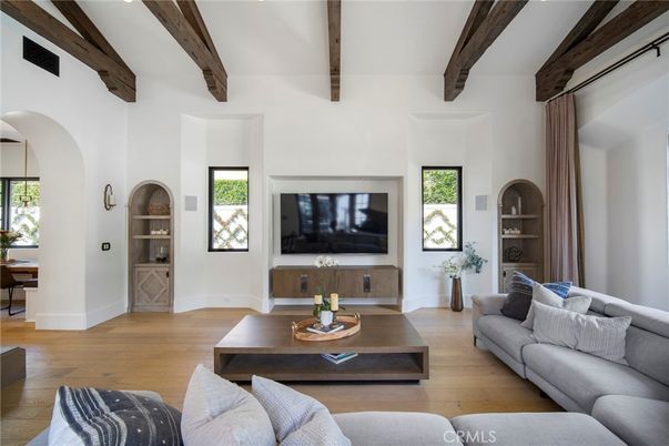 Interior, Living room, Wooden Beams, Wood Texture Flooring