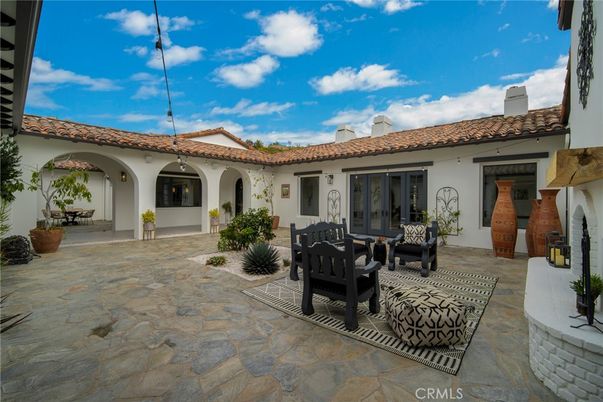 Backyard, Exterior, Fireplace
